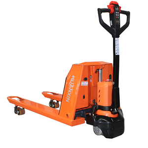 Xe nâng pallet điện hoàn toàn - Nhiều kích cỡ, sử dụng pin Lithium siêu bền cho kho hàng & hậu cần - Product Image 2