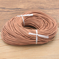 Cordons en cuir véritable de 3 à 10 mm, cordon rond en cuir, corde en cuir pour bricolage, artisanat, fabrication d'ornements, accessoires de bijouterie