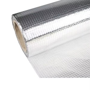 Bobine d'isolation en aluminium résistant à la chaleur, isolation en fibre de verre 5*5 mailles, isolation réfléchissante <span class=keywords><strong>pour</strong></span> <span class=keywords><strong>toiture</strong></span> <span class=keywords><strong>mince</strong></span>, isolation thermique - Product Image 3