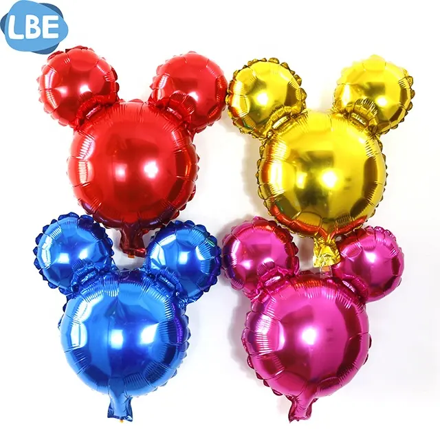 Cheap custom Cartoon Character personalized mickey mouse shaped balloons