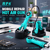 Station de soudage et dessoudage tout-en-un RF4 RF-H11 & RF-H12 avec pistolet à air chaud, écran LCD 500°C pour réparation de téléphones et reprise BGA