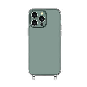 Coque de téléphone transparente avec trou pour lanière pour iPhone 17 16 15 14 13 12 11 Pro Max, étui souple en TPU avec protection intégrale de l'objectif, résistante aux chutes - Product Image 6