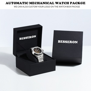 Reloj Mecánico de Diseño Original con Logotipo Personalizado, Movimiento Automático, Esfera Simple, para Hombre, Precio al por Mayor - Product Image 5