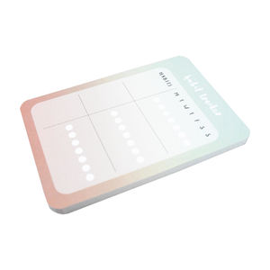 Promotional Stationery <b>Office</b> <b>Supplies</b> Custom Size Loose Leaf Paper Notepad Tear off Schedule to Do List - Product Image 5