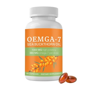 Vitahealth Vente en gros Meilleur <span class=keywords><strong>prix</strong></span> Extrait de graines d'argousier Capsules molles d'huile d'argousier pour des cheveux et des ongles sains - Product Image 1
