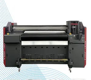 Pabrik langsung Myjet 2513 flatbed UV printer 2.5M format besar cetak gambar embossing mesin multifungsi