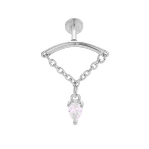 <span class=keywords><strong>Piercing</strong></span> per Orecchio in Acciaio Inossidabile Ipoallergenico 1.2x8mm, Stile Gotico, per Cartilagine e <span class=keywords><strong>Trago</strong></span>, Oro e <span class=keywords><strong>Argento</strong></span>, per Tutte le Occasioni - Product Image 6