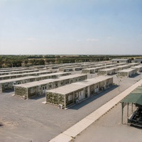 Casas Contenedor Prefabricadas Plegables de Instalación Rápida y Casas Pequeñas - Diseño Moderno Marca Smartbuild para Edificios de Oficinas y Escuelas