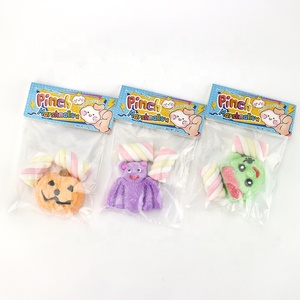 Bonbons torsadés d'Halloween + Tête <span class=keywords><strong>de</strong></span> citrouille, chauve-souris, design Frankenstein, <span class=keywords><strong>guimauve</strong></span> à pincer - Product Image 3