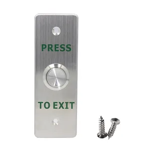 IP67 Waterproof Exit Button Access Control System Stainless Steel Door Push Button Release Button