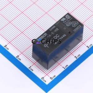 G5RL-1A-E-HR DC12 Power Relay DIP,12.5x28.8mm 12V 1 Normally Open: 1A (SPST-Normally Open)::: 250V-AC/24V-DC - Product Image 1