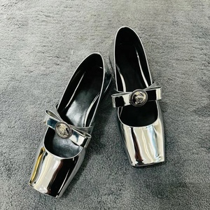 Colori tinta unita da donna <span class=keywords><strong>sandali</strong></span> aperti a punta quadrata da donna <span class=keywords><strong>con</strong></span> cinturino causale a metà arco pump da ufficio scarpe di seta piatte da donna - Product Image 5