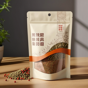 Sachet <span class=keywords><strong>D</strong></span>'Emballage Personnalisé de Qualité Alimentaire pour Poudre, <span class=keywords><strong>Épice</strong></span>s et Fruits Secs, Sachet Mylar Doypack en Feuille <span class=keywords><strong>D</strong></span>'Aluminium avec Fermeture Ziplock - Product Image 6