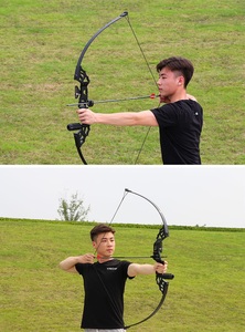 COOSPORT K-014 <span class=keywords><strong>Arco</strong></span> Compound in Lega di Alluminio a Tiro Diritto per Pesca e Sport all'Aperto, Non Ricurvo, 30-50 Libbre, 32 Pollici, Nero - Product Image 3