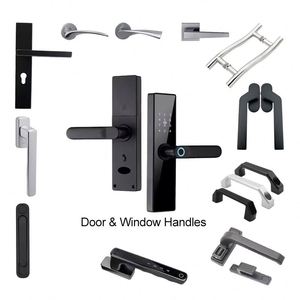 Agente de Compras 1688, Manijas Modernas para Puertas de Fábrica China al por Mayor, Manija de Puerta de Aleación de Aluminio Dorada, Agente de Abastecimiento en China - Product Image 1
