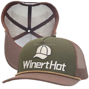 หมวกแก๊ปตาข่าย OEM สำหรับฤดูร้อน สไตล์แฟชั่น ทรง Trucker ปีกโค้ง ปักโลโก้ Richardson 112 เหมาะสำหรับปั่นจักรยาน กีฬากลางแจ้ง - Product Image 1