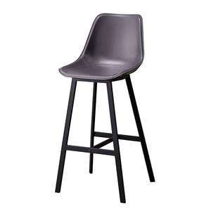 Tabouret de <span class=keywords><strong>Bar</strong></span> à dossier haut, chaise de Restaurant à cadre métallique, de luxe, moderne, pour Restaurant