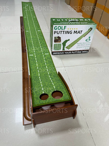 Tapis de <span class=keywords><strong>golf</strong></span>-Indoor <span class=keywords><strong>Golf</strong></span> Putting Green avec 1/2 trous pour les <span class=keywords><strong>mini</strong></span>-jeux et la pratique à la maison ou au bureau-Cadeaux - Product Image 3