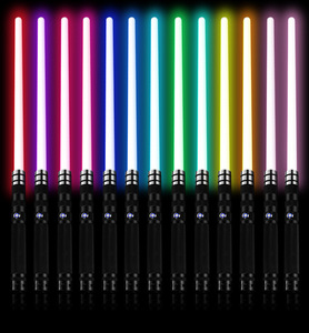 LGT Sabres Balançoire lisse Couleur infinie Sabre laser Métal Épée Rgb Cosplay Jouet lumineux à collectionner - Product Image 6