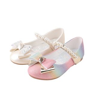 Zapatos Mary Jane para Niñas 2025, con Lazo de Mariposa y Perlas, Suela Suave, para Fiestas, Actuaciones y Cumpleaños, Aptos para las Cuatro Estaciones - Product Image 4