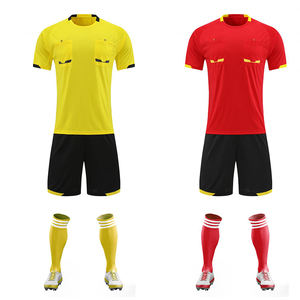 تصميم جديد لقميص حكم كرة القدم، قميص رياضي سريع الجفاف للتدريب والفرق، قمصان كرة قدم رخيصة للبيع - Product Image 3