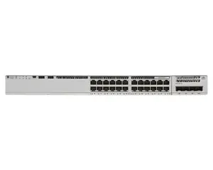 Switch de rede fixo original selado série 9200 C9200L-24T-4X-A Advantage 24 portas dados 4x 1G Uplinks