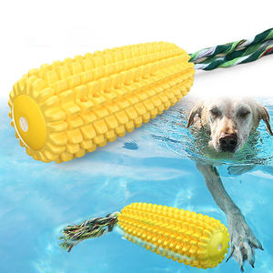 Jouet à mâcher pour chien en TPR robuste non toxique, forme pantoufle classique, corde en coton, jouets interactifs pour soulager l'ennui et l'entraînement des chiens agressifs - Product Image 2