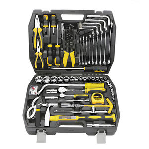 Juego <span class=keywords><strong>de</strong></span> Herramientas <span class=keywords><strong>de</strong></span> Reparación Automotriz Profesional <span class=keywords><strong>de</strong></span> 109 Piezas <span class=keywords><strong>de</strong></span> Acero al Cromo-Vanadio, con Llaves, Alicates y Martillo - Product Image 1