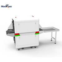 Système d'inspection IA Hawkeyes entièrement personnalisé, détecteur de bagages métalliques en stock, scanner de bagages à rayons X, résolution 1,0 mm pour hôtel