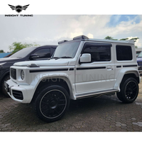 Kit de carrosserie de capot de pare-chocs de voiture en plastique PP G63 Design 2018-2021 pour Suzuki Jimny JB74 2019 Bodykit