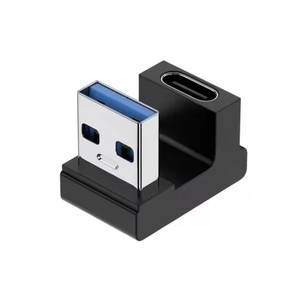 Gomito universale a forma di U a forma di L 90 gradi OTG USB 3.0 C maschio a C un convertitore adattatore di estensione femmina - Product Image 6