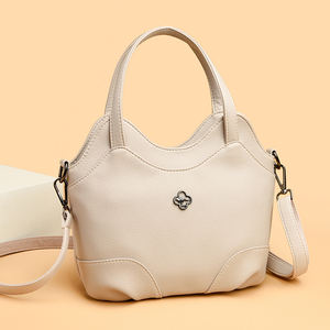 Bolsos de Hombro de Moda para Mujer, Estilo <span class=keywords><strong>Clemence</strong></span>, Bolso de Mano Vintage de PU, Gran Capacidad, Bolsos de Mano de Cuero PU para Mujer 2026 - Product Image 6