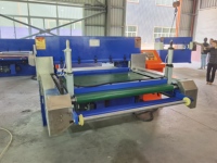 Línea de Producción de Esponjas y Estropajos de Cocina Totalmente Automática, Controlada por PLC, Hidráulica, de Alto Rendimiento Continuo, con Corte, Prensado y Apilado de Espuma
