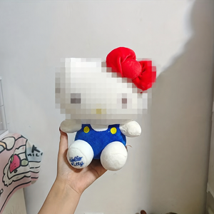 Stock disponible en entrepôt américain, expédition sous 48 heures, peluche classique standard en forme de chat, jouet en peluche kawaii pour enfants - Product Image 3