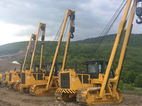 Grue de pose de tuyaux 45 tonnes à flèche latérale SP45Y pour la construction en stock à vendre