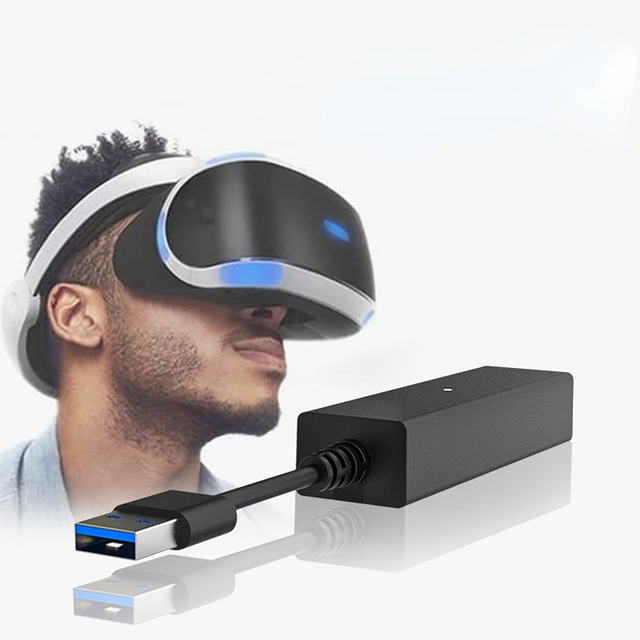 New For PS5 VR Adapter Cable Mini Camera Adapter Connector CFI-ZAA1 for PlayStation 5 PS5 PS4 VR Adapter Connector Accessories