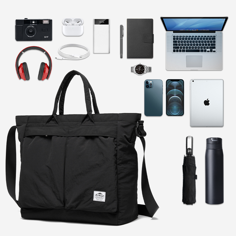 MOYYI Men’s Messenger Laptop Bag – Large Crossbody Briefcase for Business, Travel & Work - View 3
