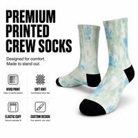 Chaussettes de sport personnalisées OEM pour adultes - Chaussettes numériques sans couture, respirantes, à séchage rapide, absorbant la transpiration, résistantes aux déchirures, en polyester/nylon
