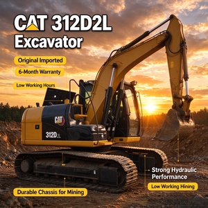 รถขุดตีนตะขาบ Caterpillar Cat 312D2L มือสอง 12 ตัน ใช้งานน้อย ผลิตในจีน - Product Image 1