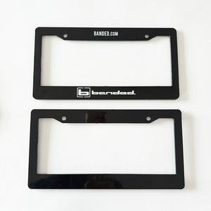 Cadre de <span class=keywords><strong>plaque</strong></span> <span class=keywords><strong>d</strong></span>'<span class=keywords><strong>immatriculation</strong></span> en plastique, norme américaine, <span class=keywords><strong>personnalisé</strong></span> pour concessionnaires, commande en gros, fabricant - Product Image 6