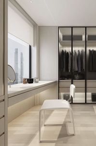 Armoires modernes personnalisées artisanales Portes Dressing Dressing Walk In Closet Organisation Idées de conception - Product Image 4