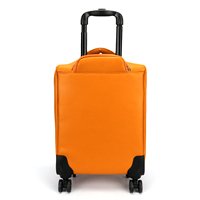 Valise à roulettes en cuir microfibre OEM pour voyage d'affaires et de loisirs