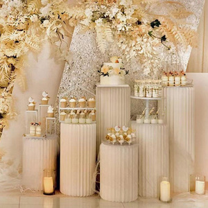 Colonnes romaines en papier simples, accessoires de mariage, ornements de guidage, adaptées à diverses fêtes - Product Image 6