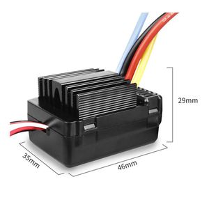 Hobbywing Quicrun WP-1040 ESC Impermeabile e Antipolvere 40A con Funzione di Retromarcia per Modelli <span class=keywords><strong>RC</strong></span> 1/10 Auto, Camion, Buggy Fuoristrada - Product Image 6