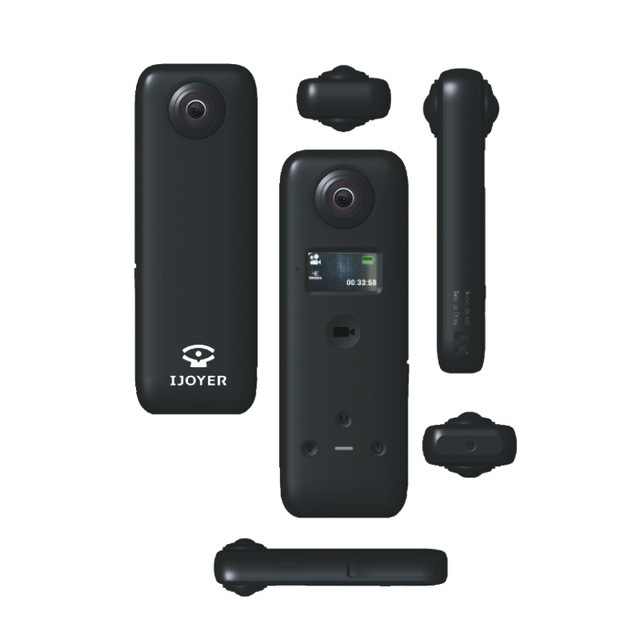 New Arrivals Action Camera IJOYER A3S 4K Cycling Anti-Shake 360 Panoramic Action Sports Cameras