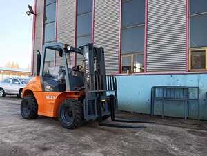 최고의 가격 모든 지형 지게차 3 톤 3.5 톤 4 톤 5 톤 헤비급 CE ISO EPA Eur5 엔진 거친 지형 디젤 지게차 - Product Image 4