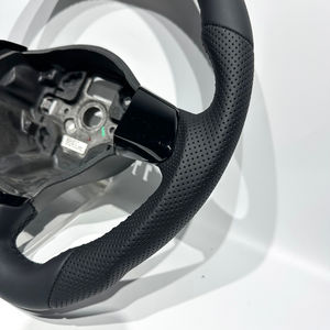 พวงมาลัย<span class=keywords><strong>หนัง</strong></span>ตกแต่งใหม่เหมาะสำหรับ Volkswagen MK6 GTD GTE POLO Tiguan Touareg Passat CC GTI - Product Image 2