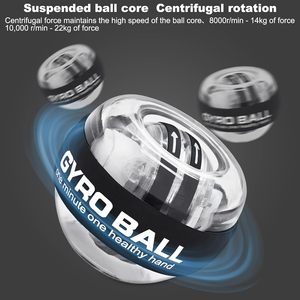 CHENGMO SPORTS LED Light Giroscopio Autostart Hand Grip Trainer Range Gyro <span class=keywords><strong>Power</strong></span> <span class=keywords><strong>Ball</strong></span> Counter Dispositivo de fuerza de muñeca centrífugo - Product Image 3