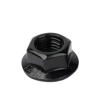 Trung Quốc bán buôn M3 M4 M5 M6 M8 M10 M12 Đen Thép không gỉ din6923 lục giác mặt bích hạt với răng cưa Metric hạt - Product Image 3