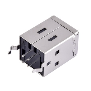 Enchufe de <span class=keywords><strong>impresora</strong></span> <span class=keywords><strong>USB</strong></span> <span class=keywords><strong>tipo</strong></span> <span class=keywords><strong>B</strong></span>, <span class=keywords><strong>Conector</strong></span> de montaje Vertical - Product Image 2